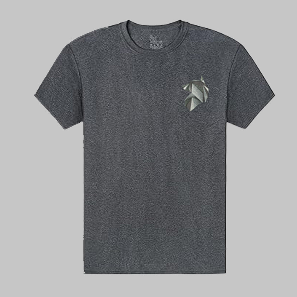 Playera Bordada "Logo Wolf Sellers" – Comodidad y Estilo en Cada Movimiento Gris/L