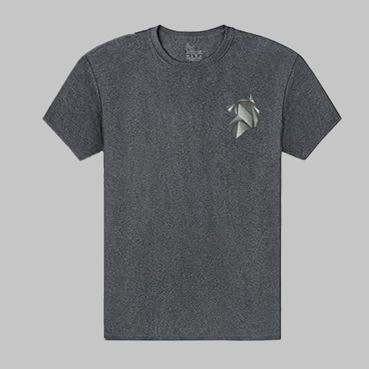 Playera Bordada "Logo Wolf Sellers" – Comodidad y Estilo en Cada Movimiento Gris/L